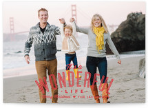 A Wonderful Life Holiday Photo Cards