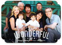 A Wonderful Life Holiday Photo Cards