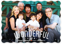 A Wonderful Life Holiday Photo Cards