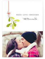 Smooches 2 Holiday Photo Cards