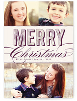 Christmas Plaid Holiday Photo Cards