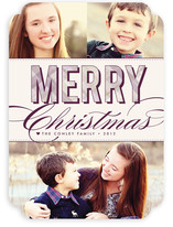 Christmas Plaid Holiday Photo Cards
