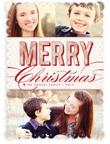 Christmas Plaid Holiday Photo Cards