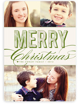 Christmas Plaid Holiday Photo Cards