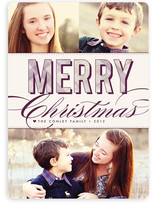 Christmas Plaid Holiday Photo Cards
