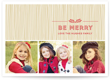 Rustic Splendor Holiday Photo Cards