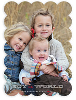Jingle and Joy to the World Holiday Photo Cards