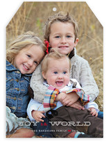 Jingle and Joy to the World Holiday Photo Cards