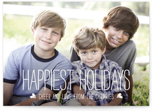 Happiest Homestyle Holiday Photo Cards