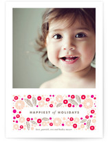 Sparking Berry Holiday Photo Cards