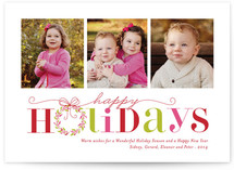 Red Holiday Holiday Photo Cards
