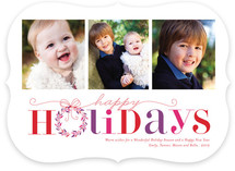Red Holiday Holiday Photo Cards