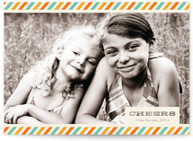 Candy Stripes Holiday Photo Cards