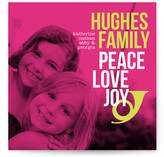 Peace, Love and Bop Holiday Photo Cards