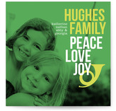 Peace, Love and Bop Holiday Photo Cards