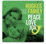 Peace, Love and Bop Holiday Photo Cards
