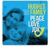 Peace, Love and Bop Holiday Photo Cards