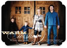 Warm Wishes Holiday Photo Cards