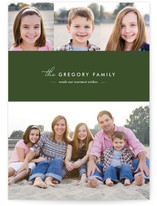 Winter Chic Holiday Photo Cards