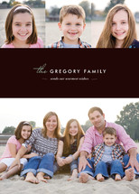 Winter Chic Holiday Photo Cards, by kelli hall
