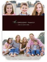Winter Chic Holiday Photo Cards