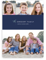 Winter Chic Holiday Photo Cards