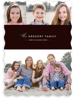 Winter Chic Holiday Photo Cards