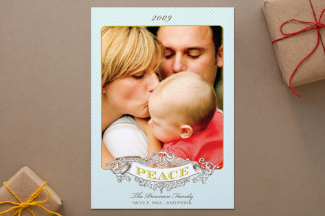 Peaceful Holiday Photo Cards
