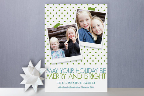 Festive Greetings Holiday Photo Cards