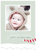 Footsteps Holiday Photo Cards, by Oscar+Emma Design