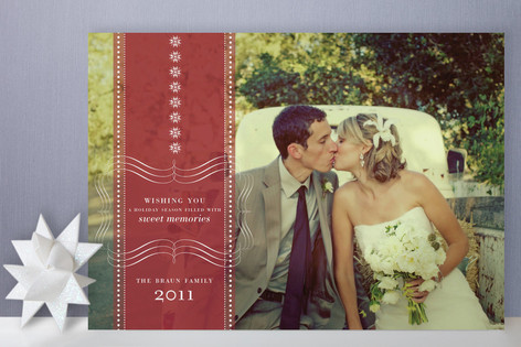 Sweet Memories Holiday Photo Cards