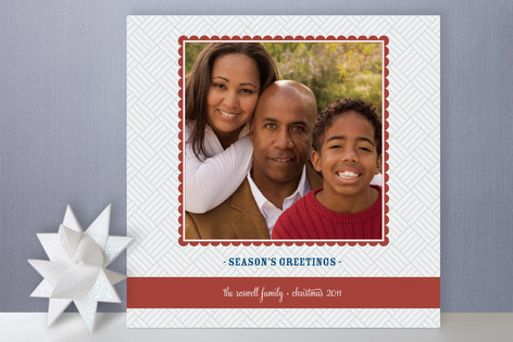 Season's Greetings Holiday Photo Cards