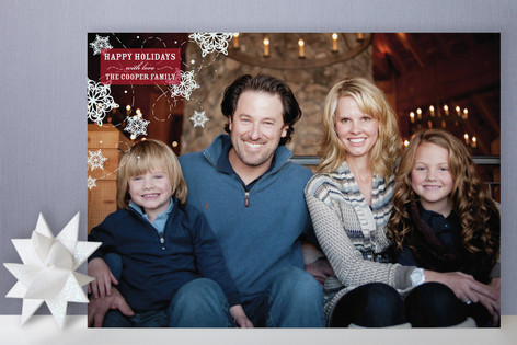 Sweet Snow Holiday Photo Cards