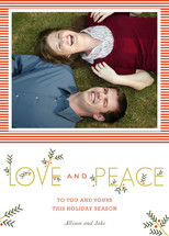 Typographic Holiday Photo Cards, by Oscar+Emma Design