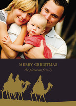 Three Wise Men Holiday Photo Cards, by Annie Clark