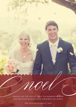Noel Christmas Holiday Photo Cards, by Annie Clark
