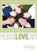 Modern Love Holiday Photo Cards, by Oscar+Emma Design