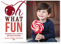 Oh What Fun! Holiday Photo Cards
