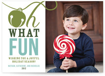 Oh What Fun! Holiday Photo Cards