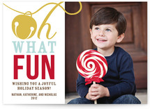 Oh What Fun! Holiday Photo Cards