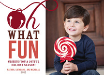 Oh What Fun! Holiday Photo Cards, by Frooted Design