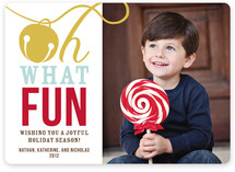 Oh What Fun! Holiday Photo Cards