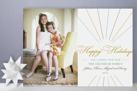 Float + Make Merry Holiday Photo Cards