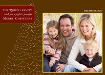Christmas Lights Holiday Photo Cards, by Posh Peacock