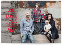Love, Peace & Joy Holiday Photo Cards