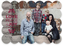 Love, Peace & Joy Holiday Photo Cards