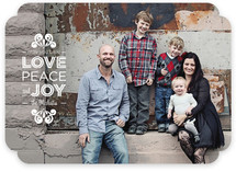 Love, Peace & Joy Holiday Photo Cards