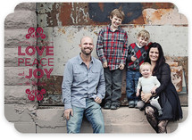 Love, Peace & Joy Holiday Photo Cards