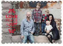 Love, Peace & Joy Holiday Photo Cards