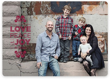 Love, Peace & Joy Holiday Photo Cards